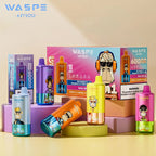 EU Warehouse WASPE 3IN1 60000 Puffs Disposable Vape Wholesale - [Esmo]