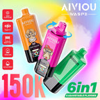 EU Warehouse WASPE AIVIOU 6 in 1 150k Puffs Disposable Vape Wholesale - [Esmo]