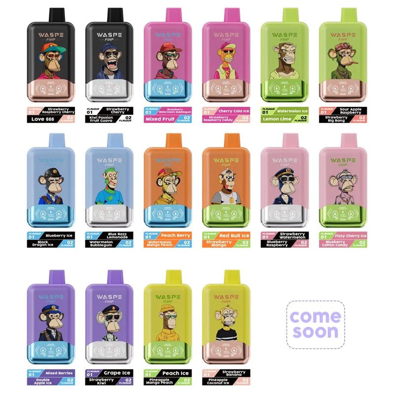 EU Warehouse WASPE Fihp 2 in 1 40000 Puffs Disposable Vape Wholesale - EsmoVape