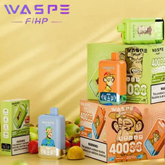 EU Warehouse WASPE Fihp 2 in 1 40000 Puffs Disposable Vape Wholesale - EsmoVape