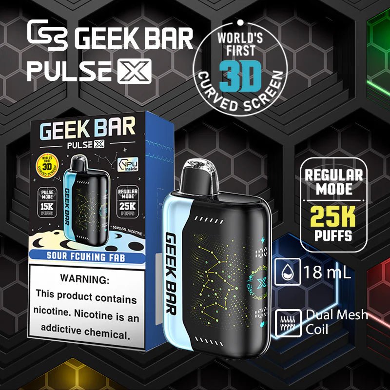 Geek Bar Pulse X 25000 Puffs Disposable Vape Wholesale - EsmoVape Main image