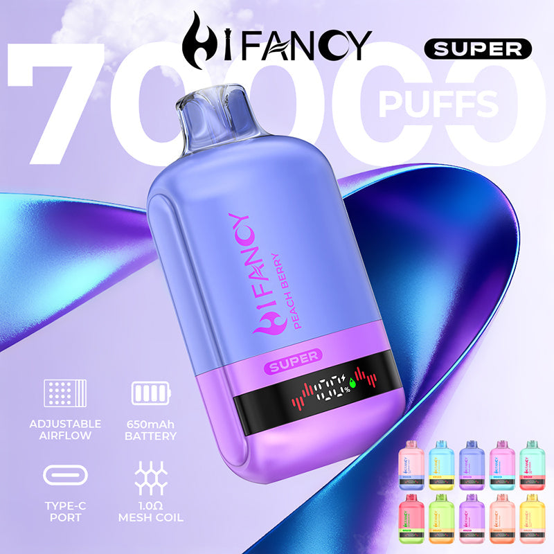 Wholesale HIFANCY SUPER 70000 Puffs Disposable Vape (EU Warehouse) - EsmoVape