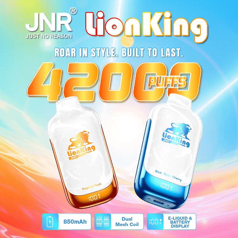 JNR LIONKING 42000 Puffs 42ml Disposable Vape Wholesale - EsmoVape Main image