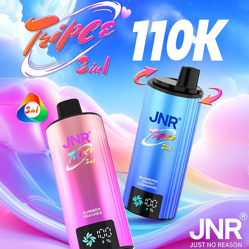 JNR TRIPLE 3 IN 1 110k Puffs Disposable Vape Wholesale - EsmoVape
