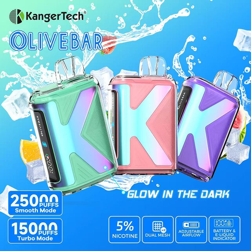 KangerTech OliveBar 25000 Puffs Disposable Vape Wholesale - [Esmo]