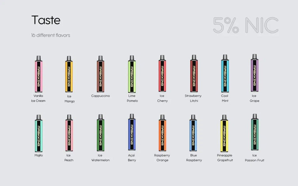 EU Warehouse Maskking Super CC 2500 Puffs Disposable Vape Wholesale - EsmoVape