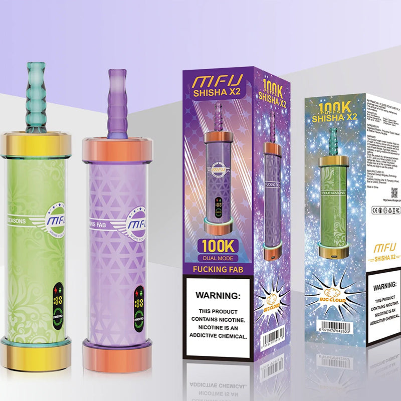 Wholesale MFU SHISHA X2 100K Puffs Hookah Vape (US Warehouse) - EsmoVape