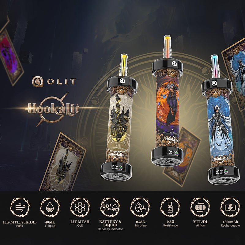 OLIT Hookalit 40000 Puffs Disposable Vape Wholesale - EsmoVape