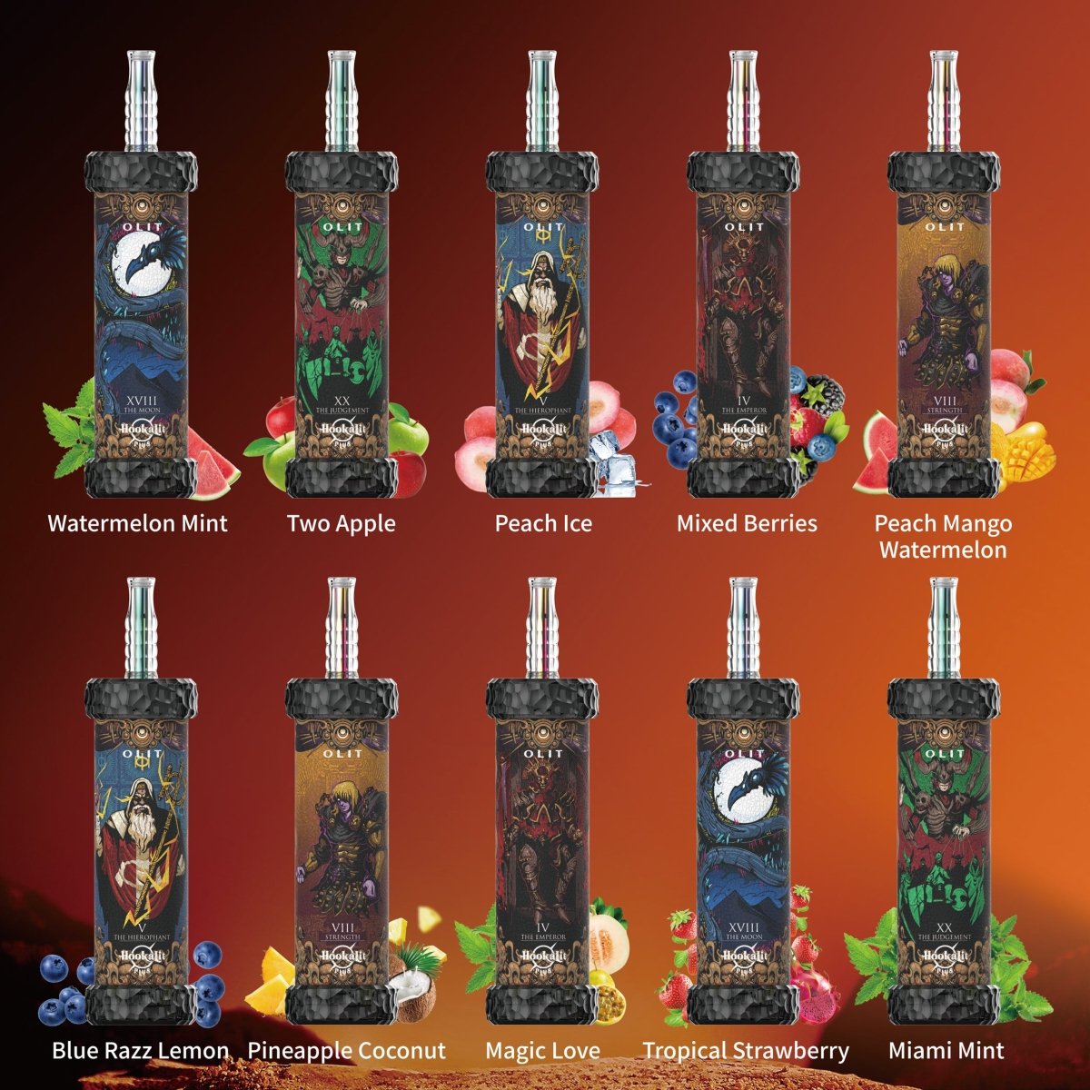 OLIT HOOKALIT PLUS 100k Puffs 50ml Disposable Vape Wholesale - [Esmo]