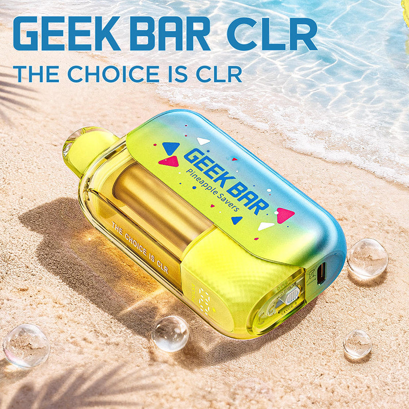 Geek Bar CLR 50000 Puffs Disposable Vape Wholesale - EsmoVape