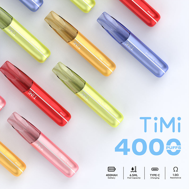 Wholesale TIMI 4000 Puffs Ceramic Coil Disposable Vape - EsmoVape