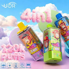 EU Warehouse Wholesale UOR 4-in-1 120K Puffs Disposable Vape (64ml) - EsmoVape
