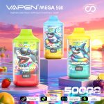 EU-Lager VAPEN Mega 50.000 Züge Einweg-E-Zigarette Vape Großhandel – EsmoVape