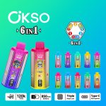 OKSO 6in1 120k Puffs Disposable Vape Wholesale - EsmoVape