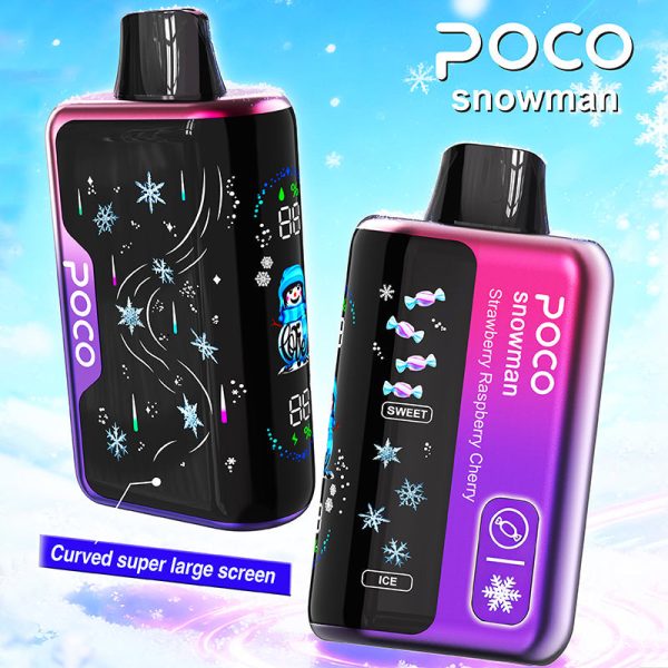 EU-Lager POCO Snowman 70.000 Züge Einweg-E-Zigarette Vape Großhandel – EsmoVape