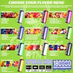 EU Warehouse Stagbar 6 IN 1 180K Puffs Disposable Vape Wholesale - EsmoVape