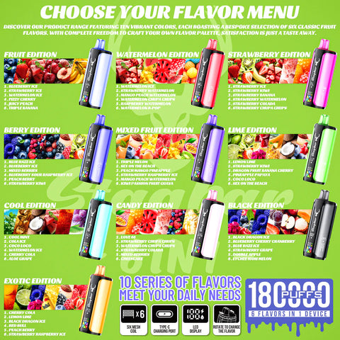 Hands-On Review: Why the Stagbar 6-in-1 180K Puffs is Changing the Disposable Vape Game wholesale distributor