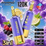 Wholesale AIVONO DTL 3IN1 120K Puffs Vape (EU Warehouse) - EsmoVape