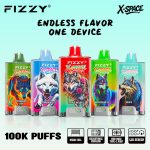 Großhandel FIZZY X-SPACE 100.000 Züge Vape (EU-Lager) – EsmoVape