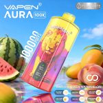 EU-Lager VAPEN AURA 100.000 Züge Einweg-E-Zigarette Vape Großhandel – EsmoVape
