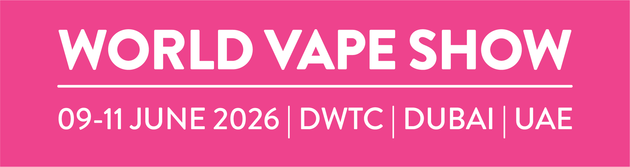 World Vape Show 2026 Dubai B2B vape exhibition