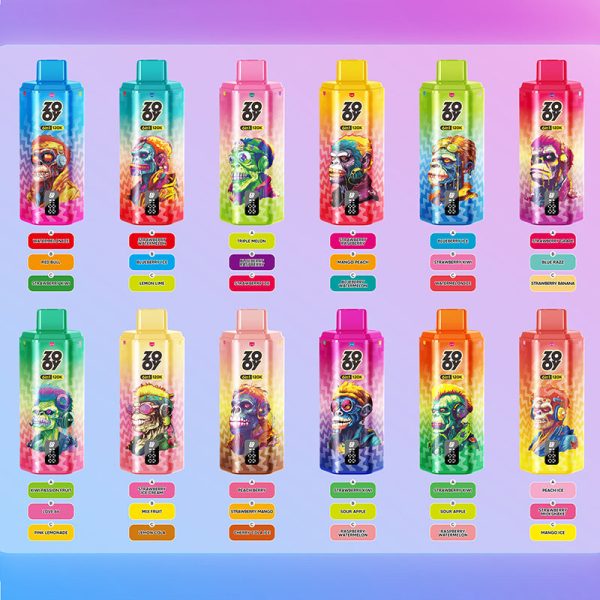 Großhandel ZOOY 6-in-1 120.000 Züge Einweg-E-Zigarette Vape (EU-Lager) – EsmoVape