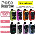 EU Warehouse POCO DOUBLE 26000 Puffs Disposable Vape Wholesale - EsmoVape