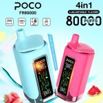 EU-Lager POCO FR 4-in-1 80.000 Züge Einweg-E-Zigarette Vape Großhandel – EsmoVape