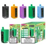 EU-Lager POCO FR 4-in-1 80.000 Züge Einweg-E-Zigarette Vape Großhandel – EsmoVape