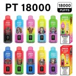 EU-Lager POCO PT 18.000 Züge Einweg-E-Zigarette Vape Großhandel – EsmoVape