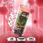 EU Warehouse Razz Bar 60000 puffs Disposable Vape Wholesale - EsmoVape