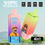 EU Warehouse VOPK FOUR FLAVORS 80000 Puffs Disposable Vape Wholesale - EsmoVape
