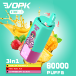 EU-Lager VOPK Triple 3-in-1 60.000 Züge Einweg-E-Zigarette Vape Großhandel – EsmoVape