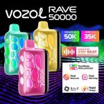 EU Warehouse VOZOL RAVE 50000 Puffs Disposable Vape Wholesale - EsmoVape