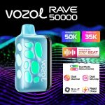 EU-Lager VOZOL RAVE 50.000 Züge Einweg-E-Zigarette Vape Großhandel – EsmoVape