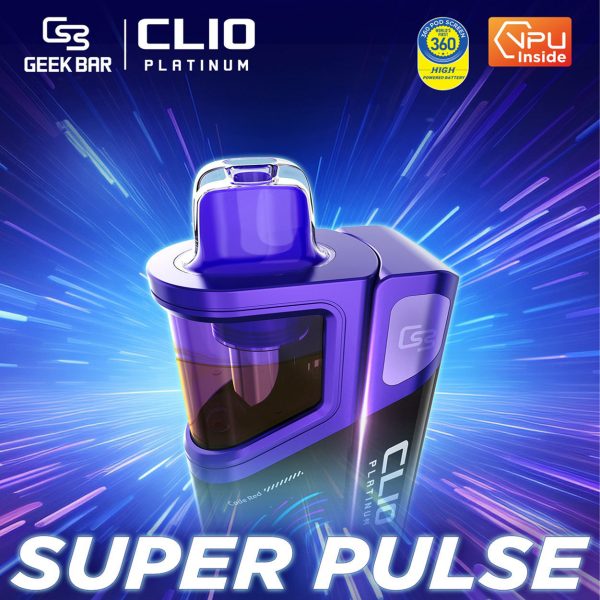 Geek Bar Clio Platinum 50.000 Züge, 16 ml, Einweg-E-Zigarette, Vape, Großhandel – EsmoVape
