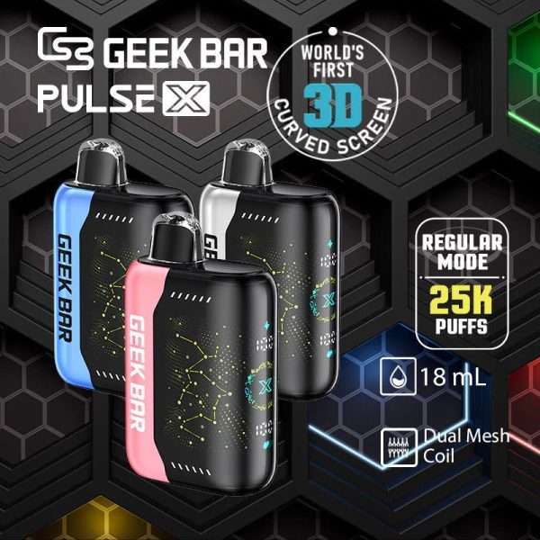 Geek Bar Pulse X 25.000 Züge Einweg-E-Zigarette Vape Großhandel – EsmoVape