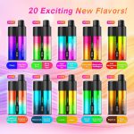 JNR WindWhip 2-in-1, 44.000 Züge, 40 ml, Einweg-E-Zigarette, Vape, Großhandel – EsmoVape