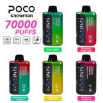 EU Warehouse POCO Snowman 70000 Puffs Disposable Vape Wholesale - EsmoVape