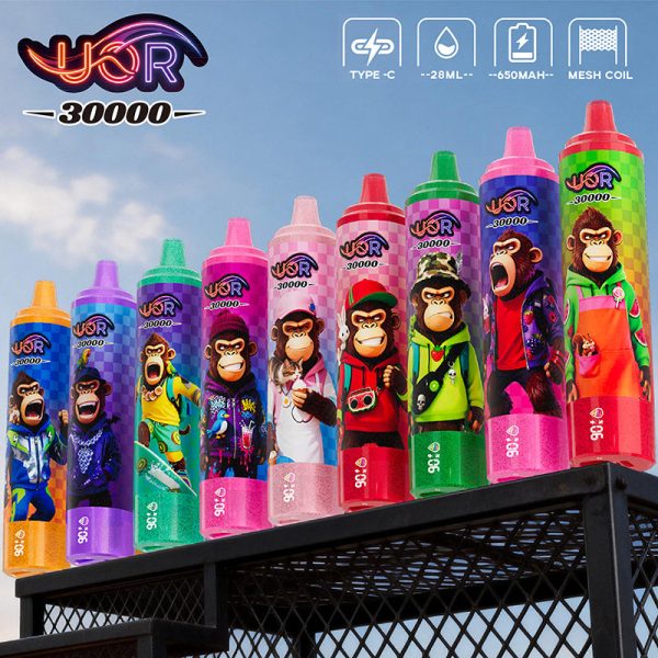Großhandel: UOR Tornado 30.000 Züge Einweg-E-Zigarette Vape (EU-Lager) – EsmoVape