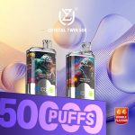 EU Warehouse UZY CRYSTAL TWIN 50000 Puffs Disposable Vape Wholesale - EsmoVape