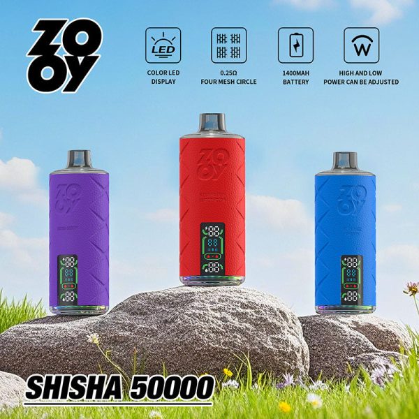 Großhandel: ZOOY Shisha 50.000 Züge Einweg-Shisha Vape (EU-Lager) – EsmoVape