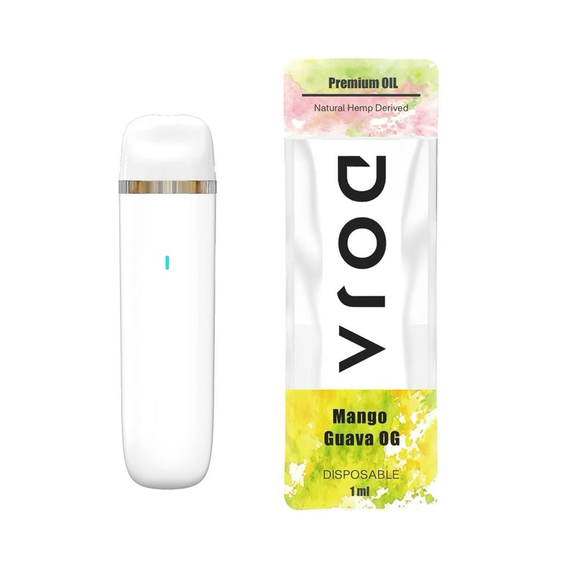Doja D8TAC 1ml vs. D9TAC 2ml CBD Vapes