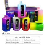 Wholesale Poco 6IN1 260K Disposable Vape (EU Warehouse) - Image 2