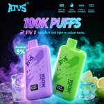 Wholesale Atvs 2in1 100K Puffs Disposable Vape