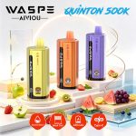Wholesale Waspe 10in1 Quinton 500K Puffs Disposable Vape (EU Warehouse) – Bild 4