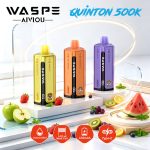 Wholesale Waspe 10in1 Quinton 500K Puffs Disposable Vape (EU Warehouse) – Bild 5