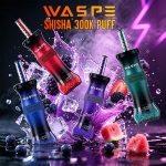 Wholesale Waspe Shisha Hookah 300K Puffs Disposable Vape (EU Warehouse) - Image 5