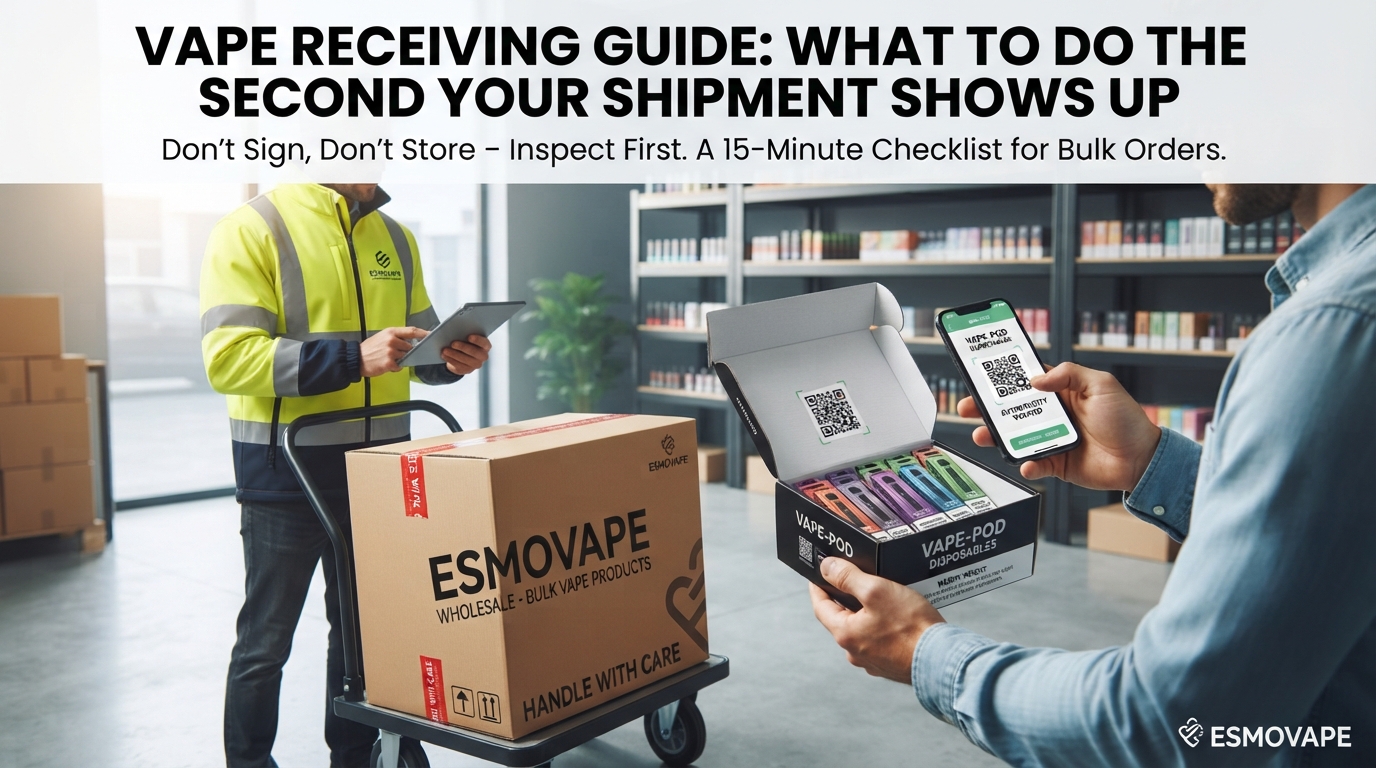vape wholesale receiving guide