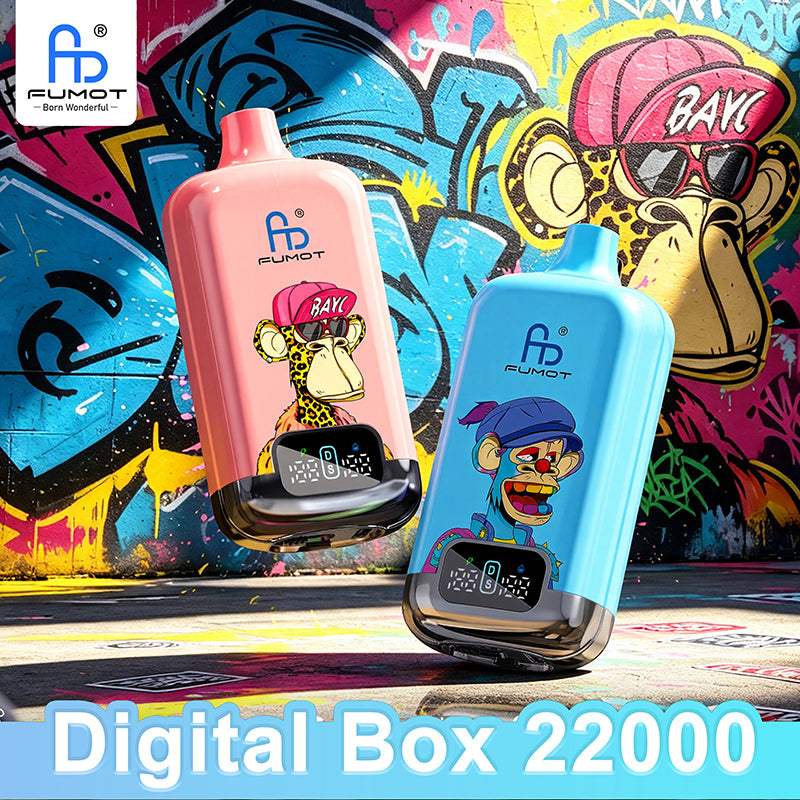 Fumot Digital Box 22000 Puffs Disposable Vape Wholesale